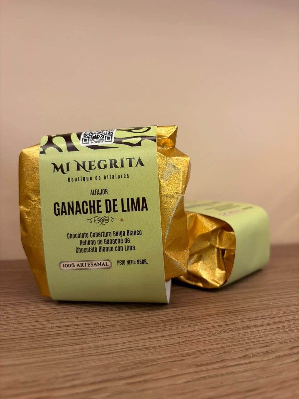 Alfajor Ganache de Lima