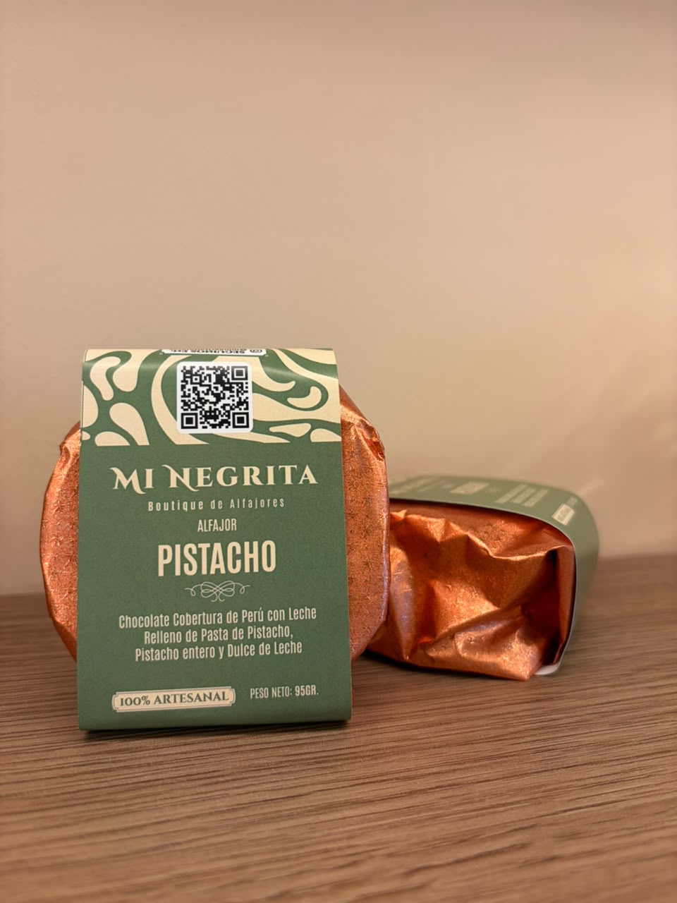 Alfajor Pistacho